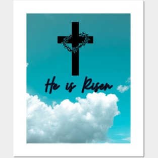 EASTER COLLECTION-HE IS RISEN Posters and Art